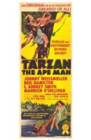 Tarzan the Ape Man, c.1932 Wall Poster