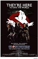 Ghostbusters They're Here Fine Art Print