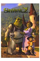 Shrek 2 Family Wall Poster