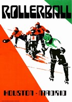Rollerball - Red and Green - 11" x 17", FulcrumGallery.com brand