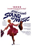 Sound of Music Singing Wall Poster