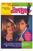 The Wedding Singer Sandler And Barrymore Wall Poster