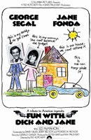 Fun with Dick and Jane Segal Fonda Wall Poster