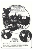 The General Black White Train - 11" x 17"