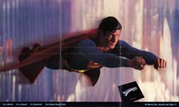 Superman: the Movie Flying in the Sky Wall Poster
