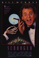 Scrooged Wall Poster