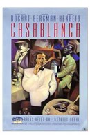 Casablanca Purple Wall Poster