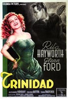 Affair in Trinidad Rita Hayworth Framed Print
