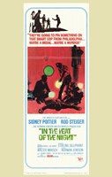 In the Heat of the Night Sidney Poitier Wall Poster