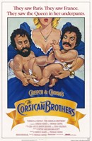 Cheech and Chong's the Corsican Brothers Wall Poster