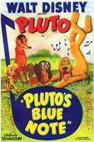 Pluto's Blue Note - 11" x 17", FulcrumGallery.com brand