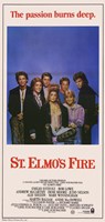 St Elmo's Fire Wall Poster