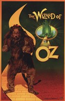 The Wizard of Oz Cowardly Lion Wall Poster