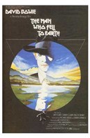 The Man Who Fell to Earth Bowie Wall Poster