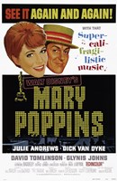 Mary Poppins Again and Again Wall Poster