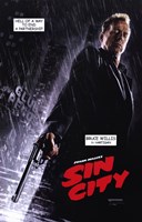 Sin City Bruce Willis as Hartigan Wall Poster