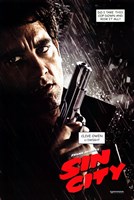 Sin City Clive Owen as Dwight Wall Poster