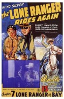 The Lone Ranger Rides Again Wall Poster