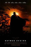 Batman Begins Coming Soon Wall Poster