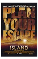 The Island - Plan your escape Wall Poster