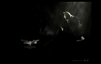 Batman Begins Batman in Costume - 17" x 11"