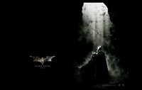 Batman Begins with Bats Wall Poster