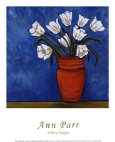 White Tulips Fine Art Print