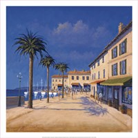 Seaside Promenade II Fine Art Print