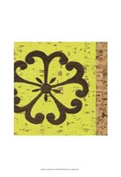 Key Lime Rosette III Fine Art Print