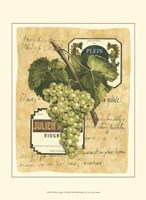 Small White Grapes I Fine Art Print