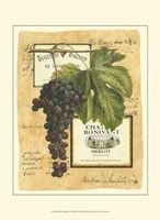 Small Red Grapes II Framed Print