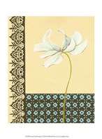 Glazed Tile Botanical I Fine Art Print