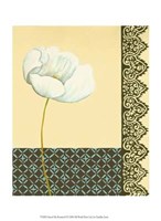 Glazed Tile Botanical II Fine Art Print