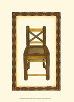 Rustic Chair III Fine Art Print