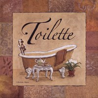 Spice Toilette by Charlene Winter Olson - 12" x 12"