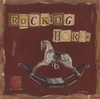 Rocking Horse Fine Art Print