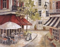 Daytime Cafe I Fine Art Print