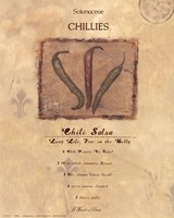 Chili Salsa by H. Wood - 8" x 10"