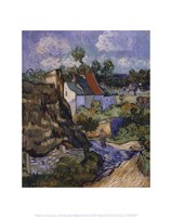 Houses at Auvers, c.1890 Fine Art Print