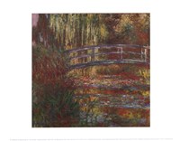 The Water Lily Pond, 1900 Fine Art Print