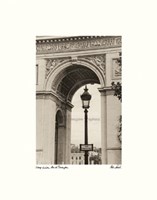 Lamp Inside Arc de Triomphe Fine Art Print