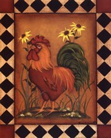 Red Rooster I Fine Art Print