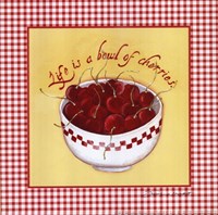 Bowl of Cherries Fine Art Print