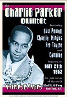 Charlie Parker Quintet Birdland Nyc Fine Art Print