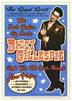 Dizzy Gillespie Royal Roost Nyc 1948 Fine Art Print
