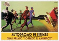 Autodromo Di Firenze Fine Art Print