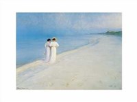 Summer Afternoon on Skagen Beach Fine Art Print