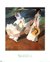 Beach Promenade Fine Art Print