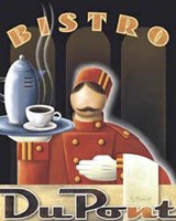 Bistro Dupont Fine Art Print