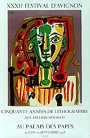 Xxxii Festival D'avignon Fine Art Print